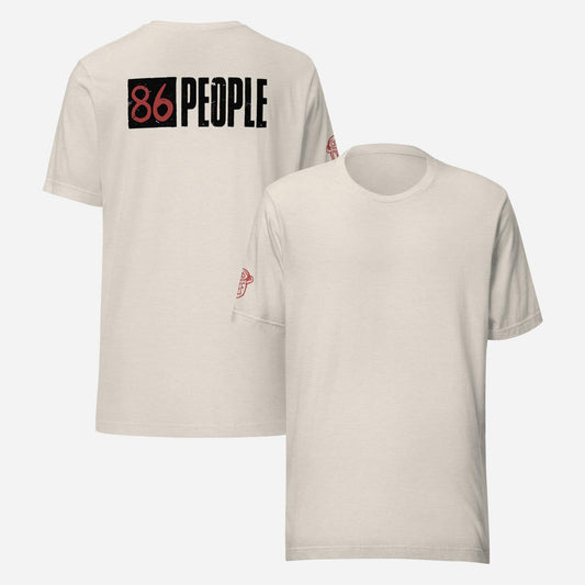 BACK PRINT 86 People ©️Unisex Tee