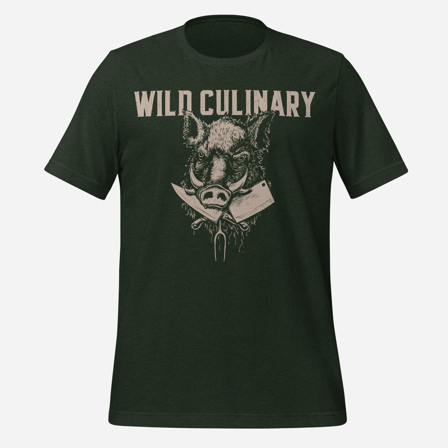 Wild Culinary Boar Unisex Tee
