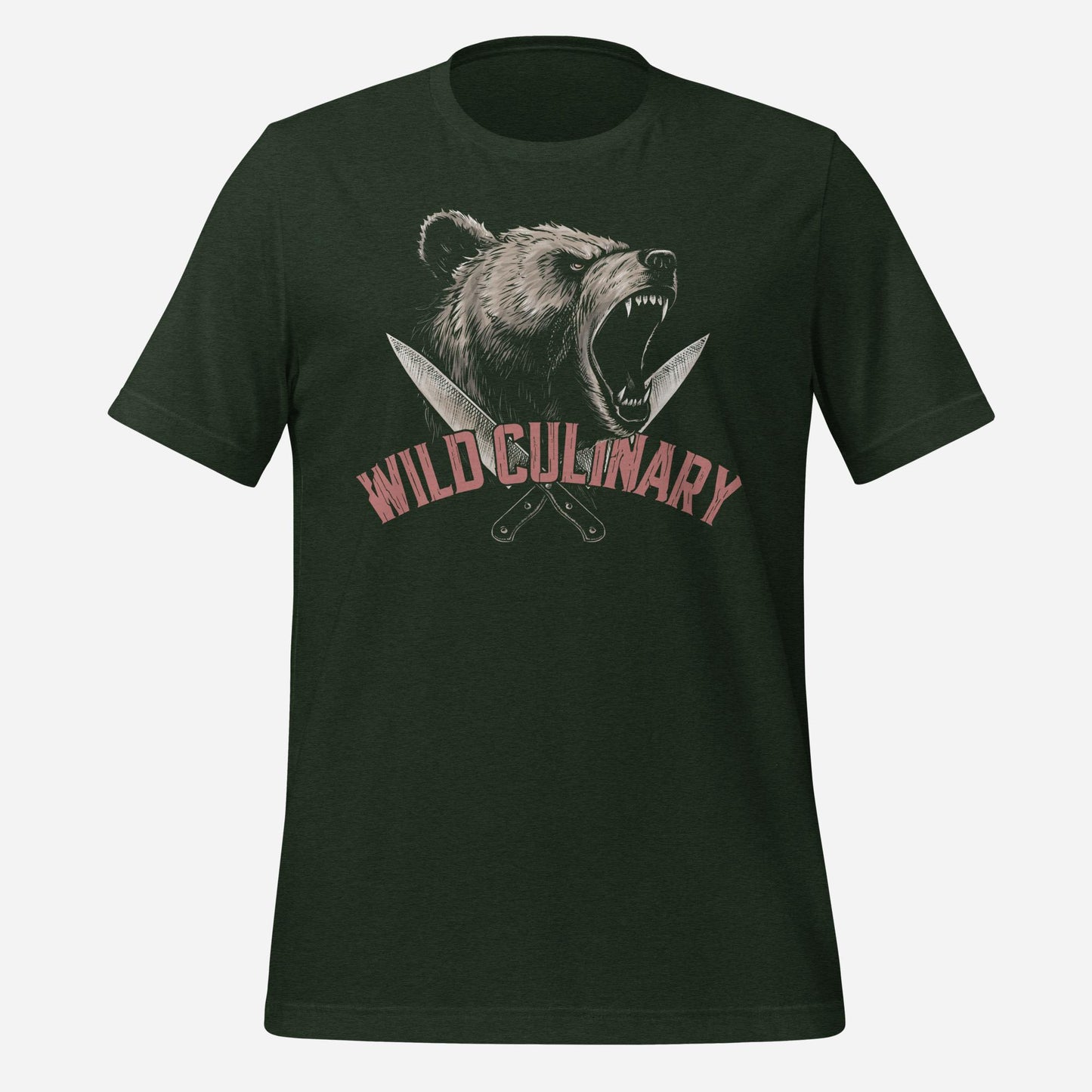 Wild Culinary Bear Unisex Tee