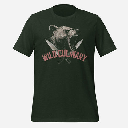 Wild Culinary Bear Unisex Tee