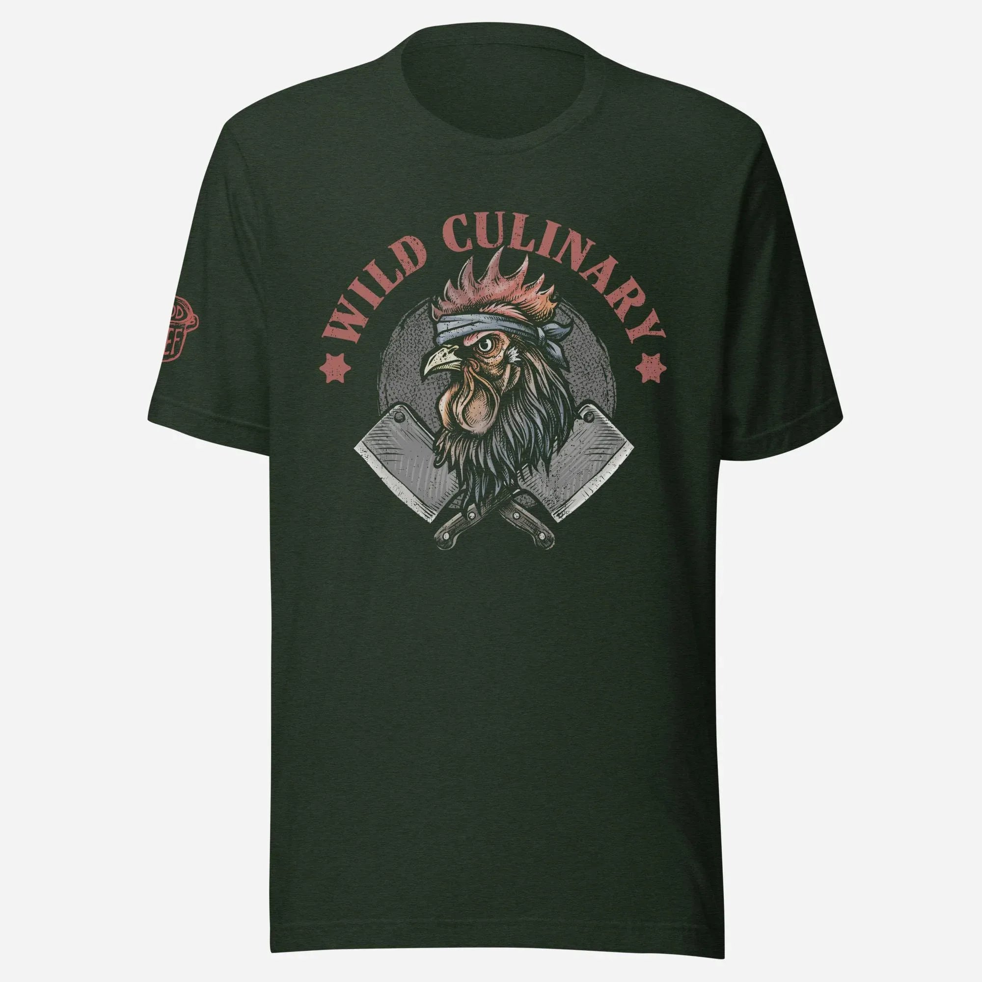 Wild Culinary Rooster Unisex Tee - Odd Chef