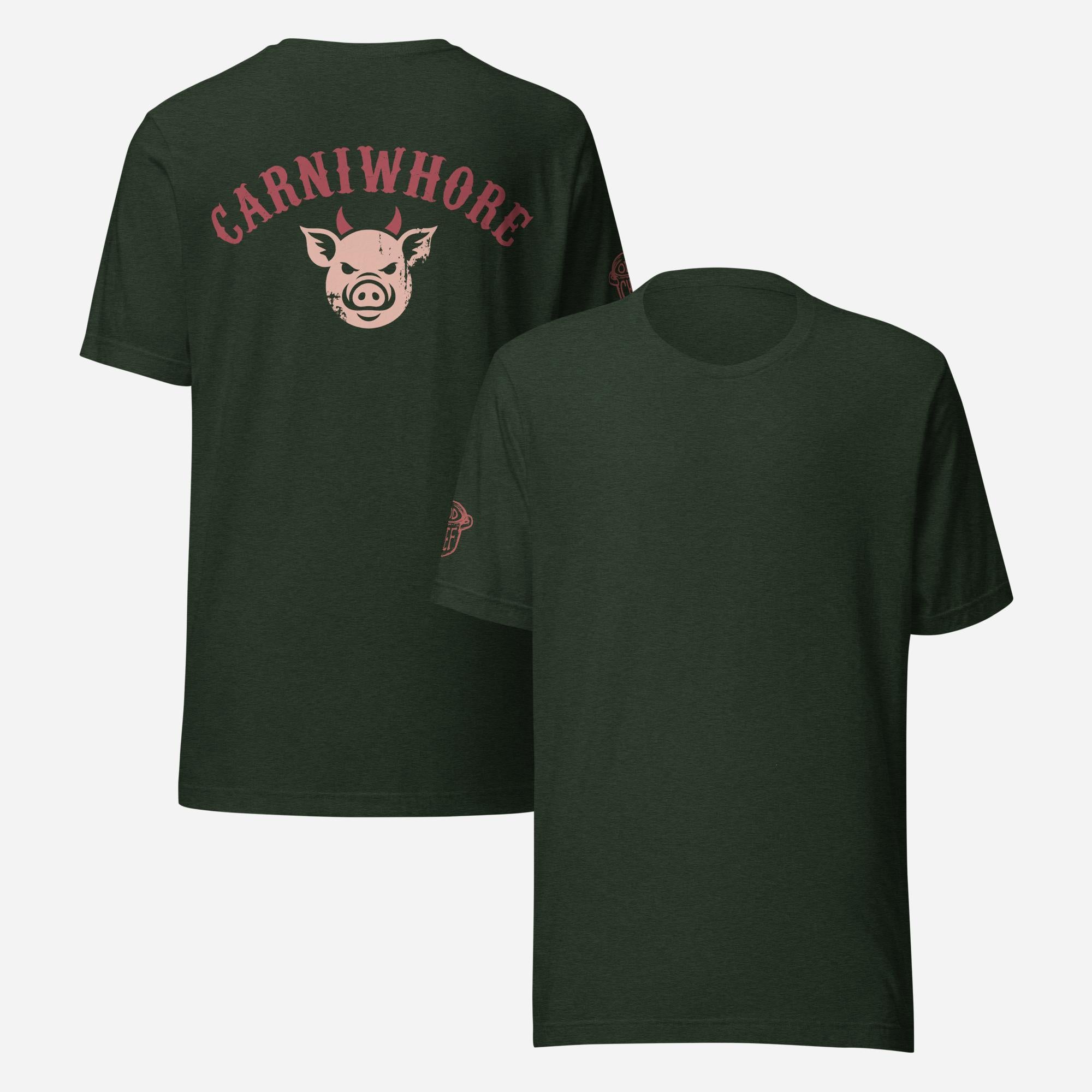 BACK PRINT CarniWhore Unisex Tee