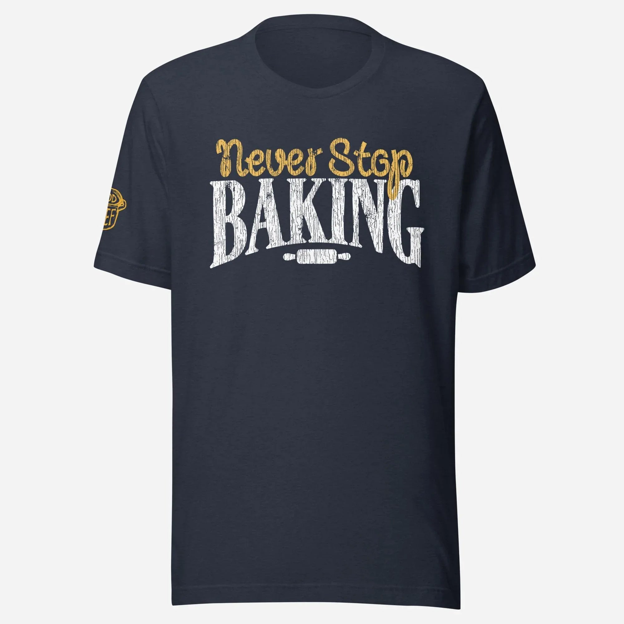Never Stop Baking Unisex Tee - Odd Chef