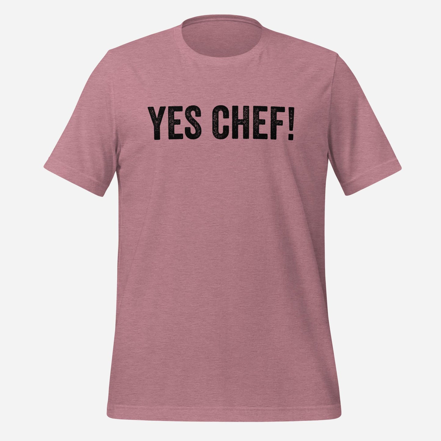 Yes Chef Shirt Bella Canvas Unisex t-shirt