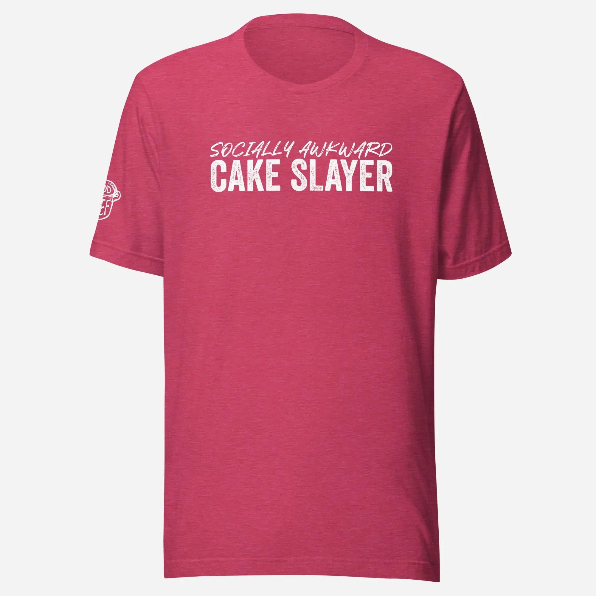 Socially Awkward Cake Slayer Unisex Tee - Odd Chef