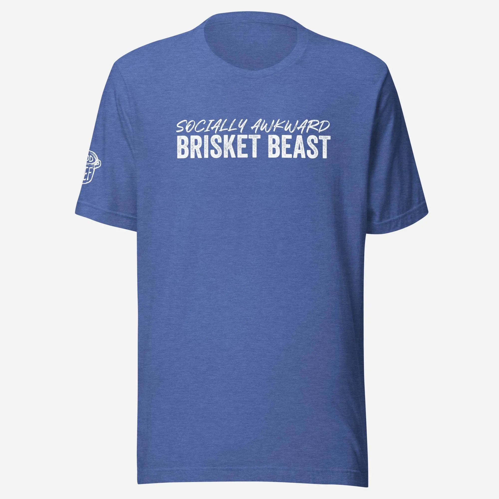 Socially Awkward Brisket Beast Unisex Tee - Odd Chef