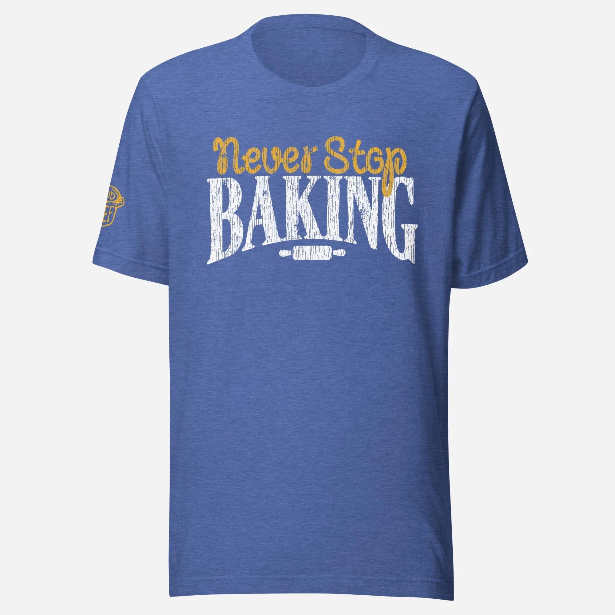 Never Stop Baking Unisex Tee - Odd Chef