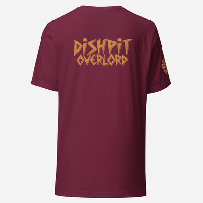 BACK PRINT Dishpit Overlord Unisex Tee