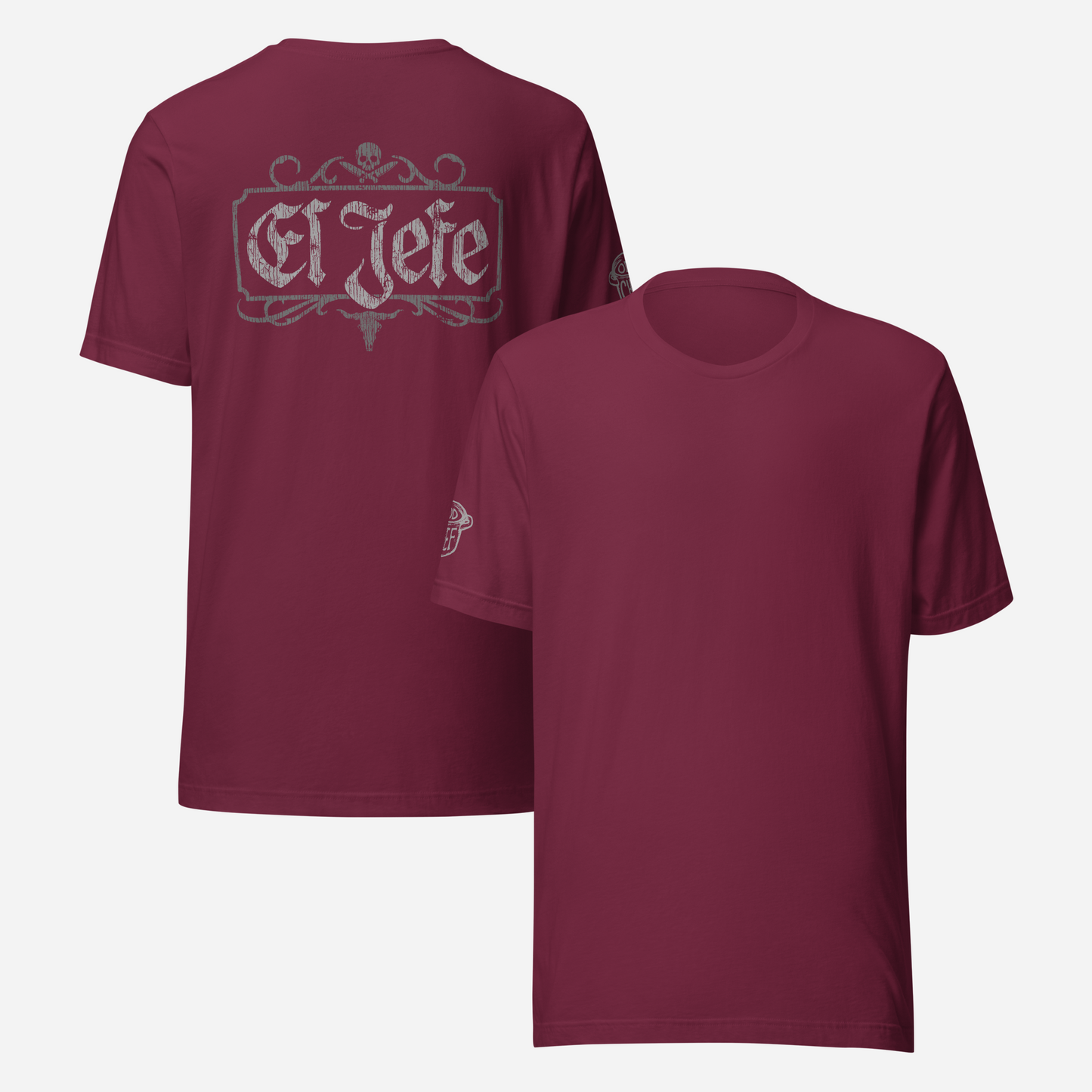 BACK PRINT El Jefe Chef Unisex Tee