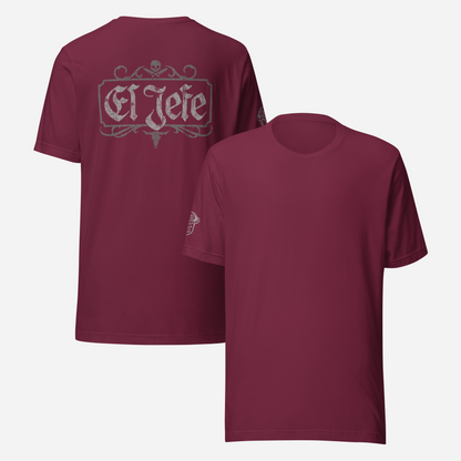 BACK PRINT El Jefe Chef Unisex Tee