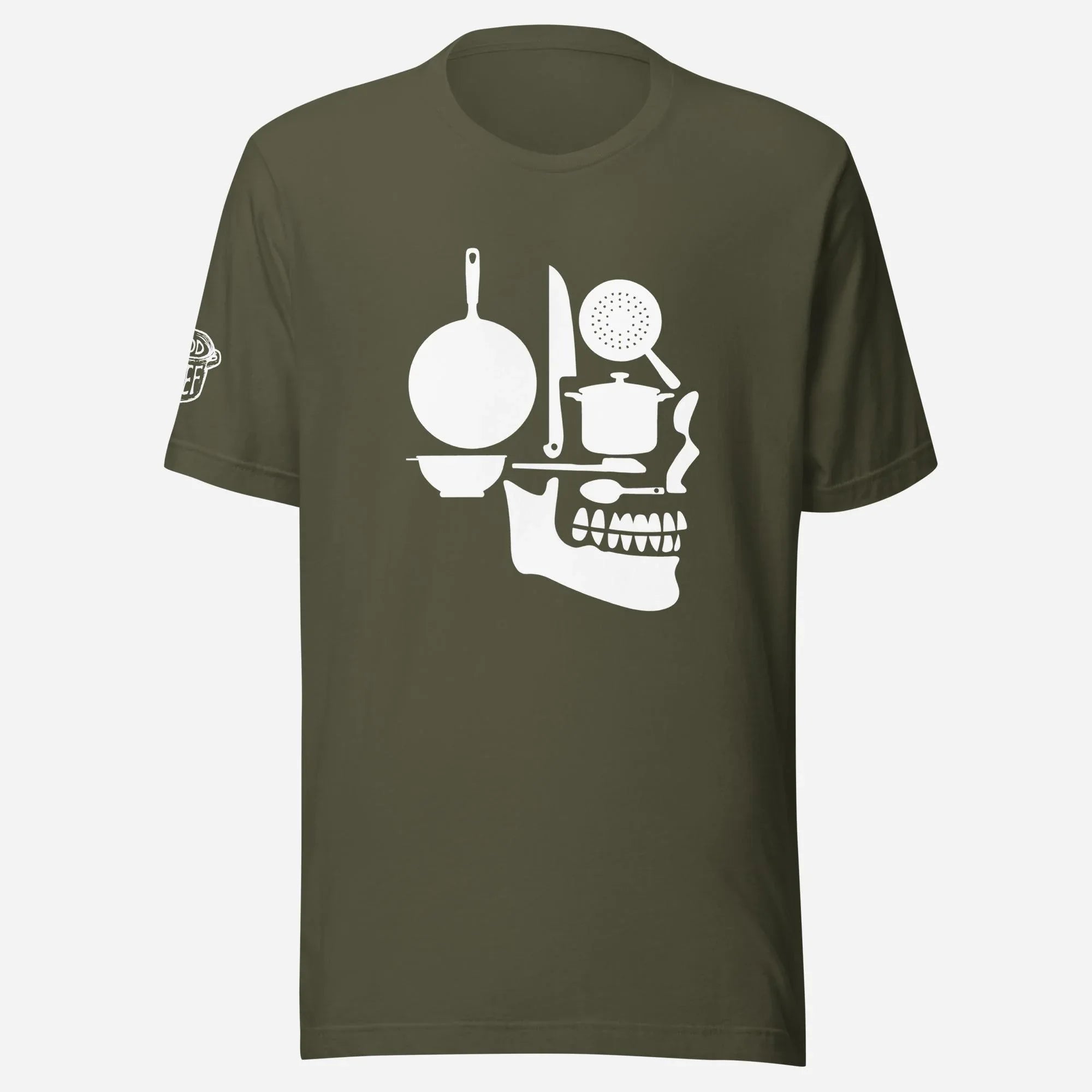 Skull Kitchen Chef Unisex Tee - Odd Chef