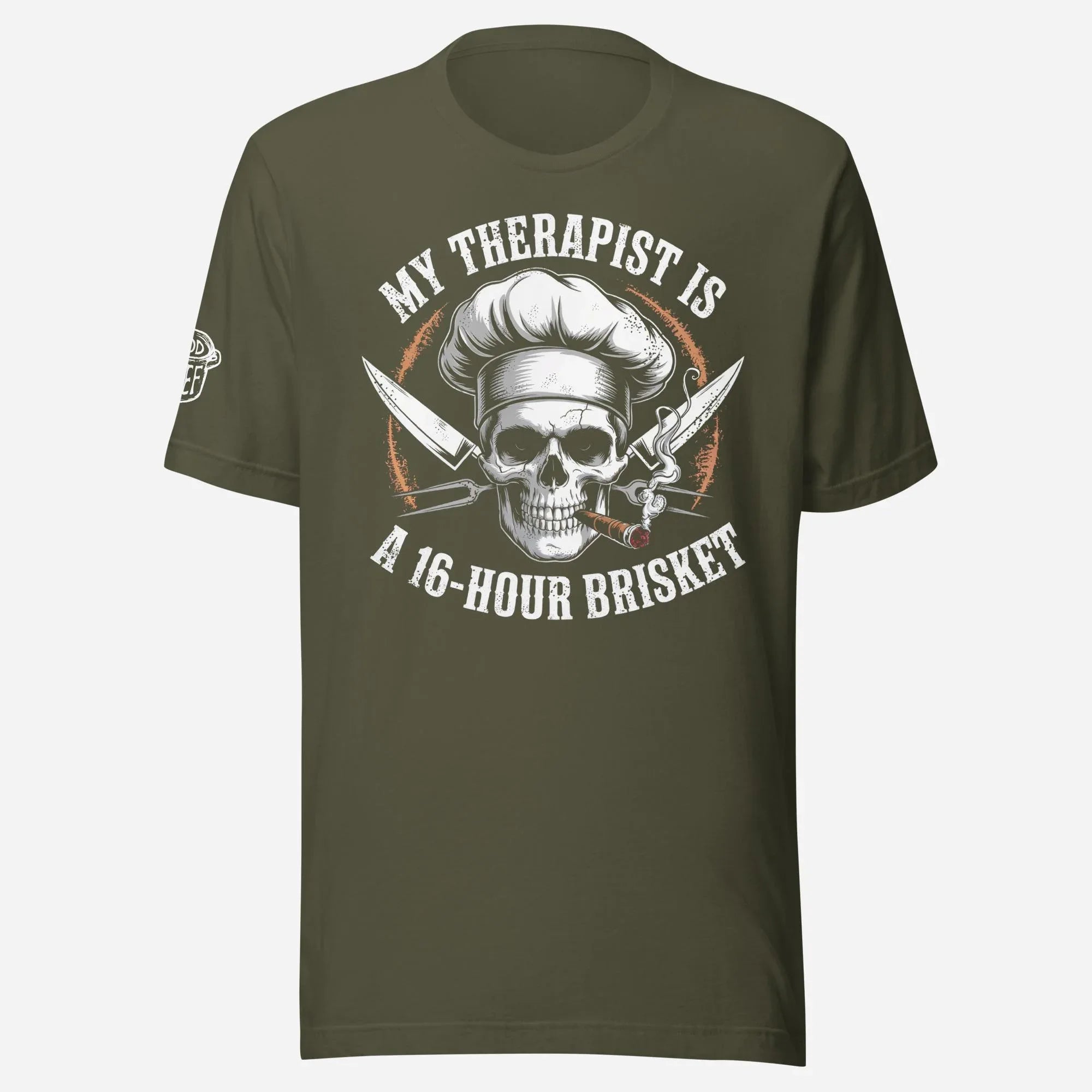 Brisket Therapy Unisex Tee - Odd Chef