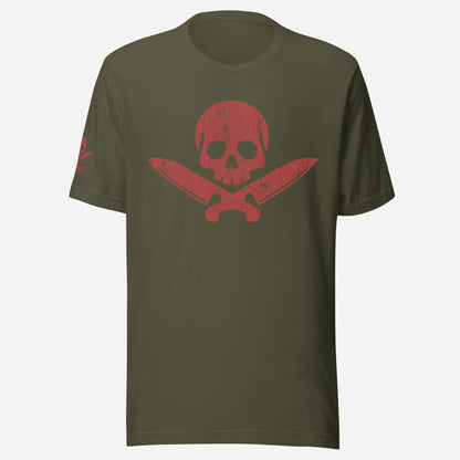Chef Skull & Crossed Knives Unisex Tee - Odd Chef