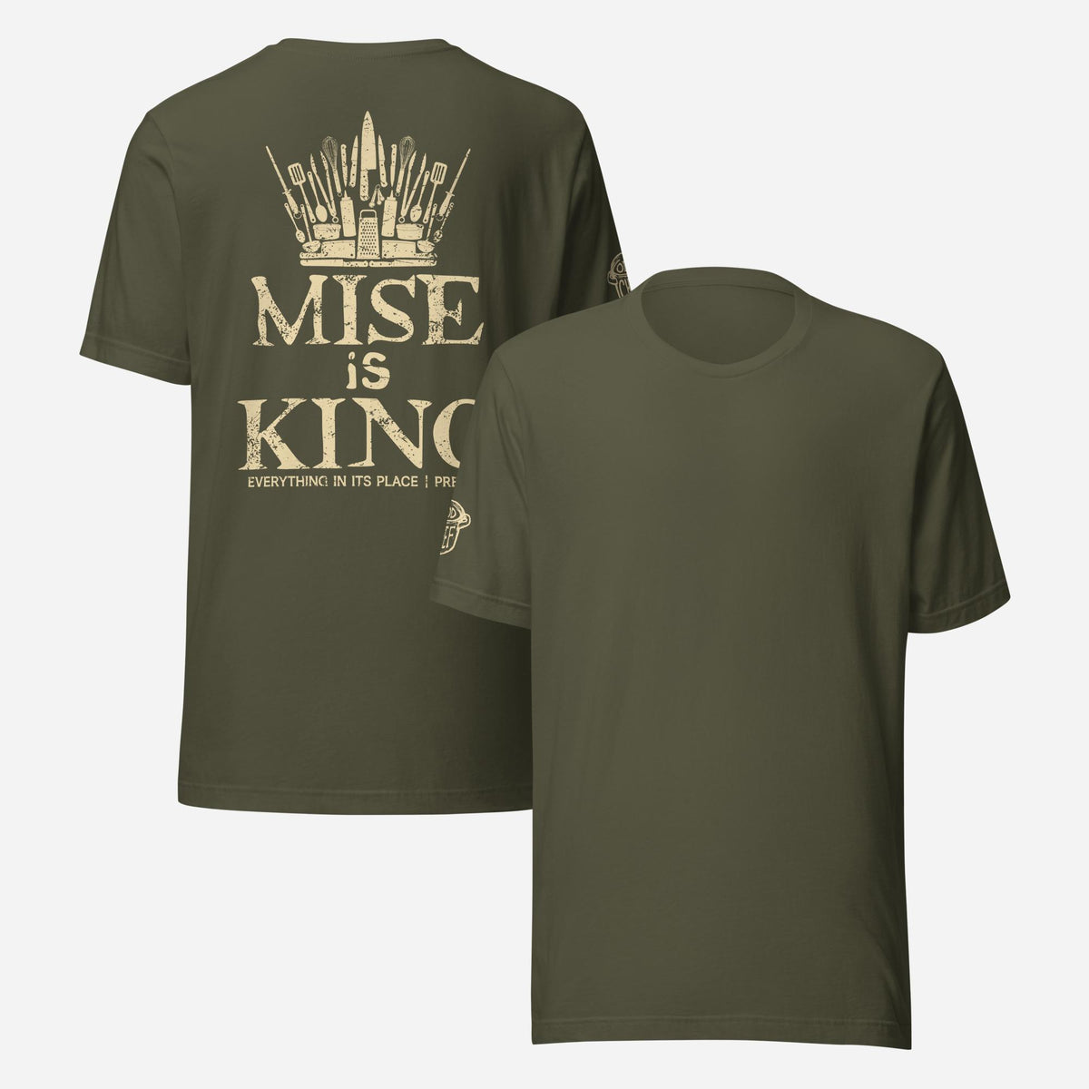 BACK PRINT Mise is King Unisex Tee