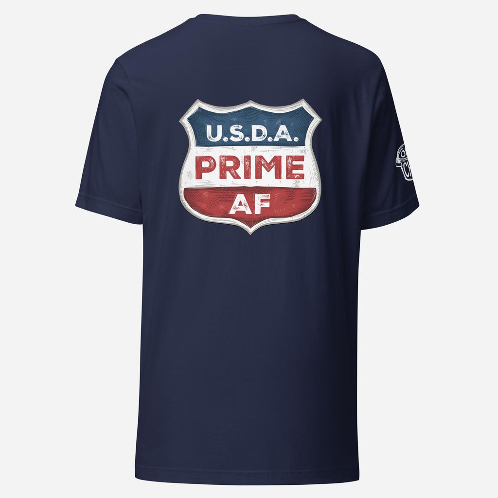 BACK PRINT USDA Prime AF Unisex Tee