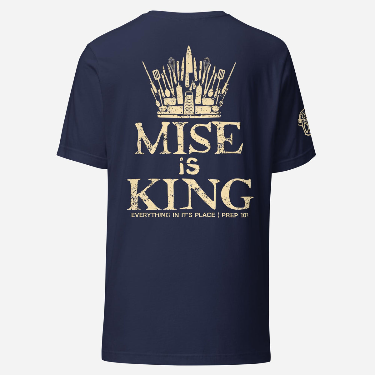 BACK PRINT Mise is King Unisex Tee