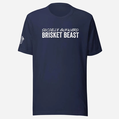 Socially Awkward Brisket Beast Unisex Tee - Odd Chef
