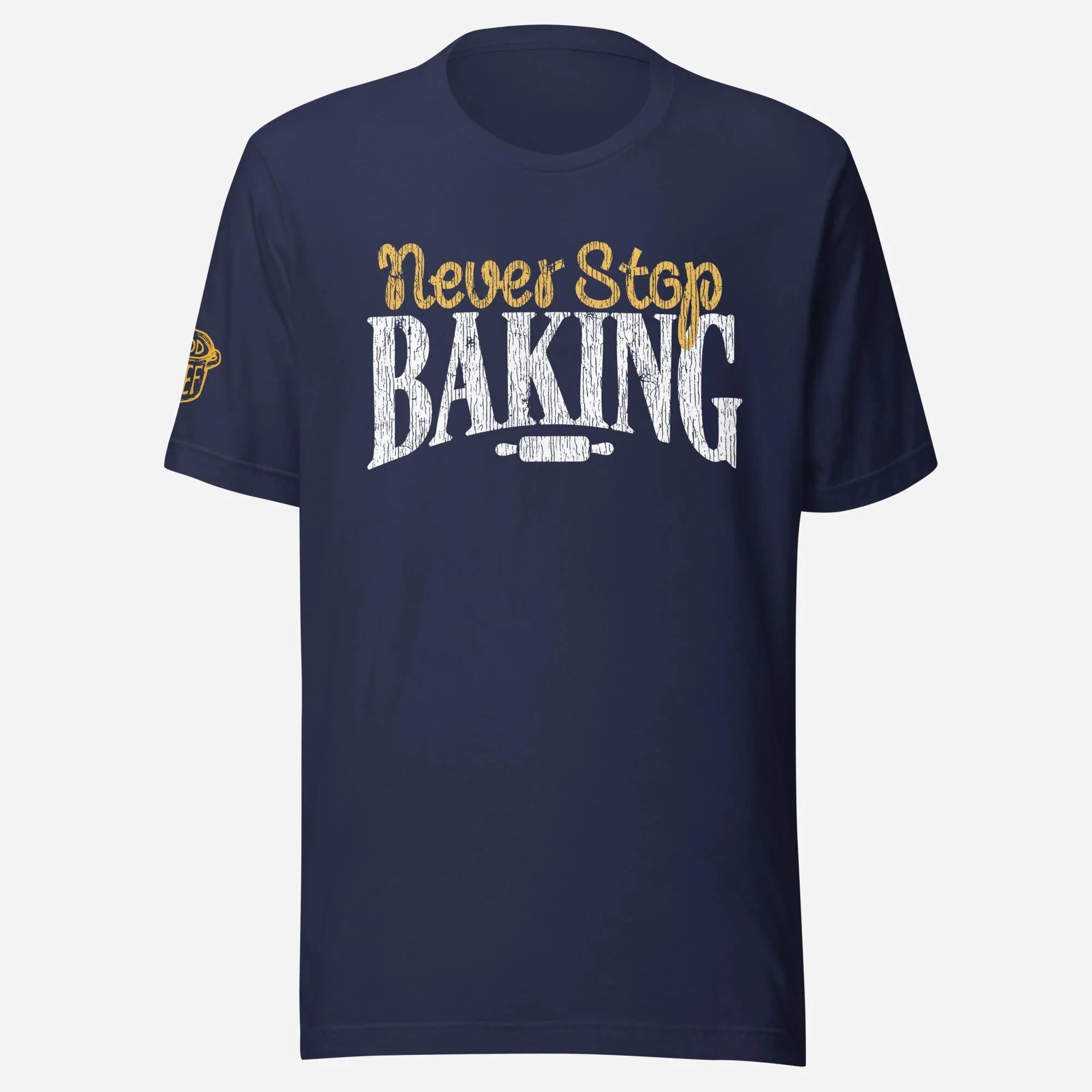 Never Stop Baking Unisex Tee - Odd Chef