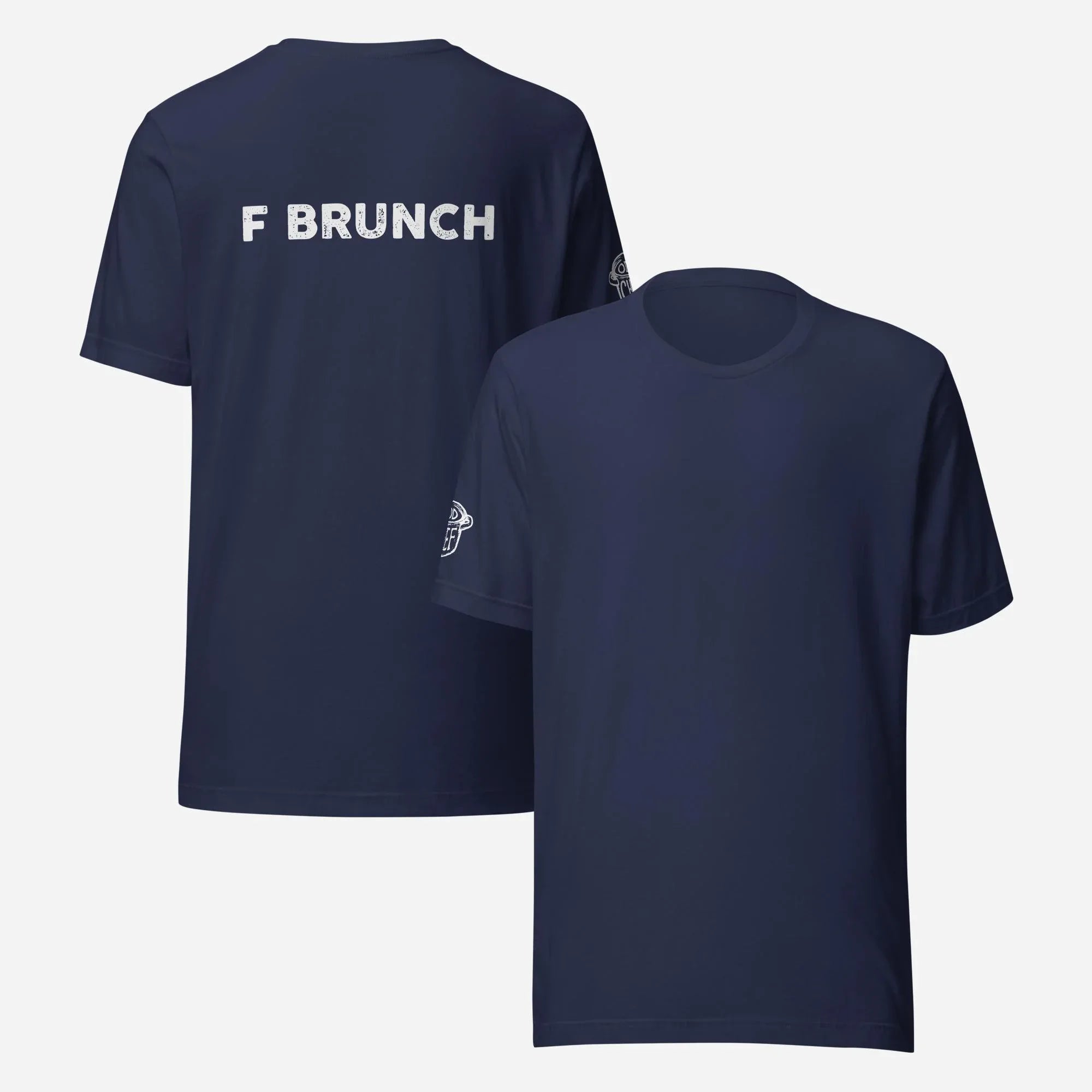 BACK PRINT F Brunch Unisex Tee - Odd Chef