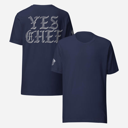 BACK PRINT Yes Chef Half-tone Unisex Tee