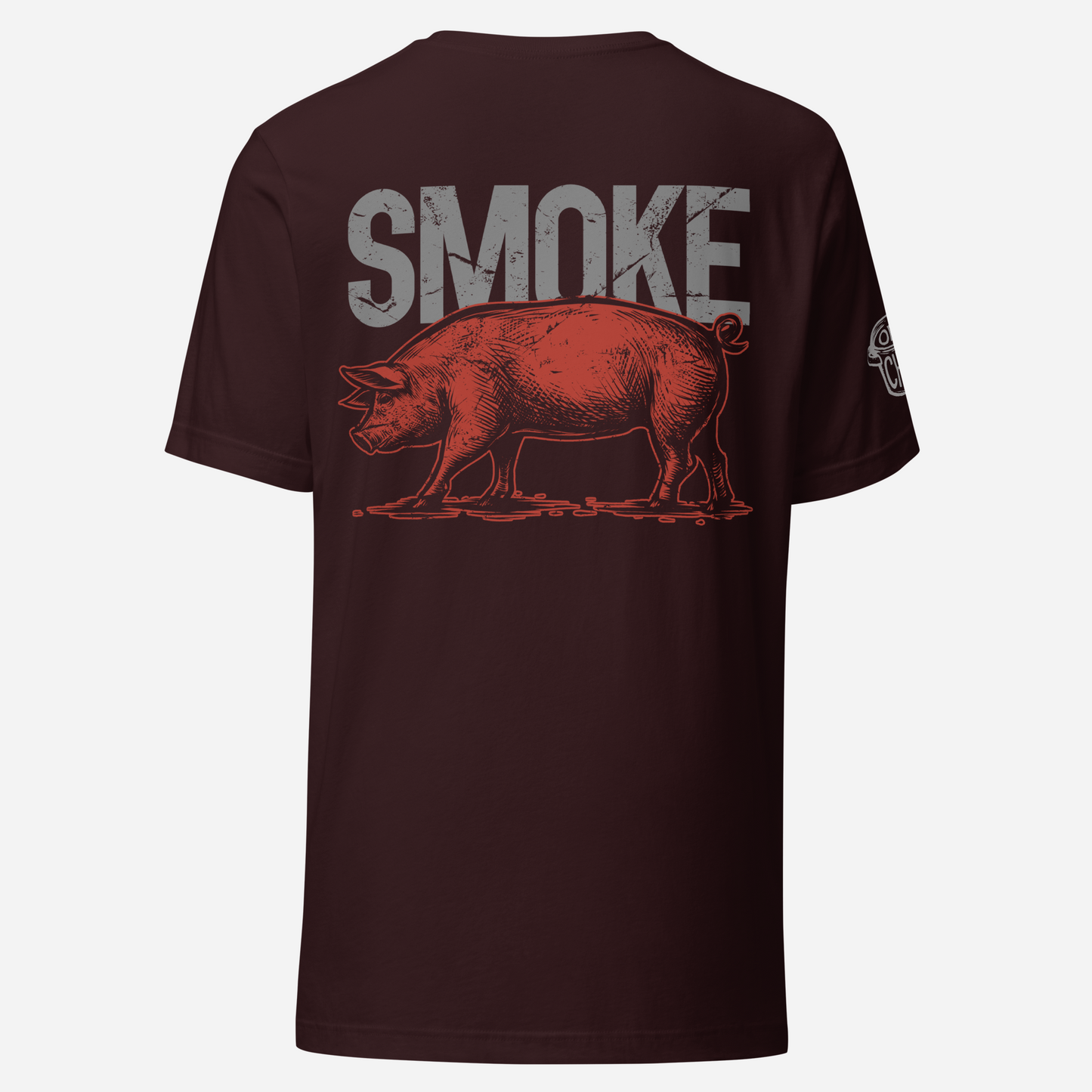 BACK PRINT Smoke Pig Unisex Tee