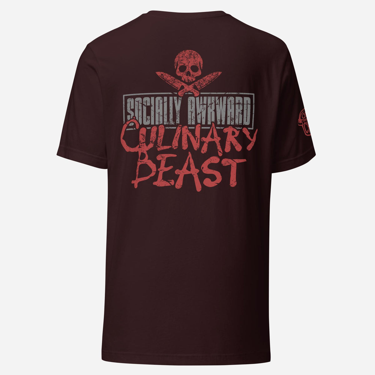 BACK PRINT Socially Awkward Culinary Unisex Tee