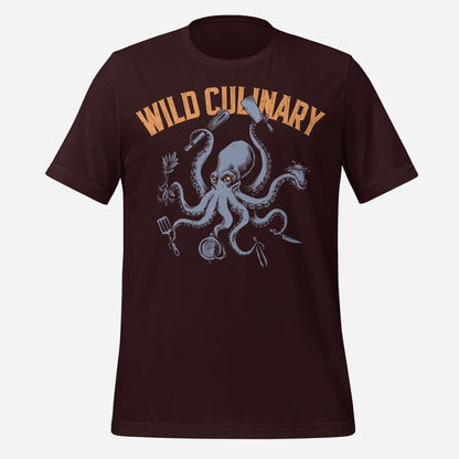 Wild Culinary Octo-Chef Unisex Tee