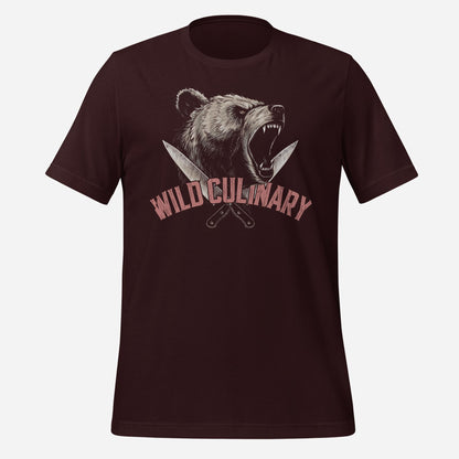 Wild Culinary Bear Unisex Tee