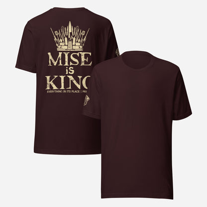BACK PRINT Mise is King Unisex Tee