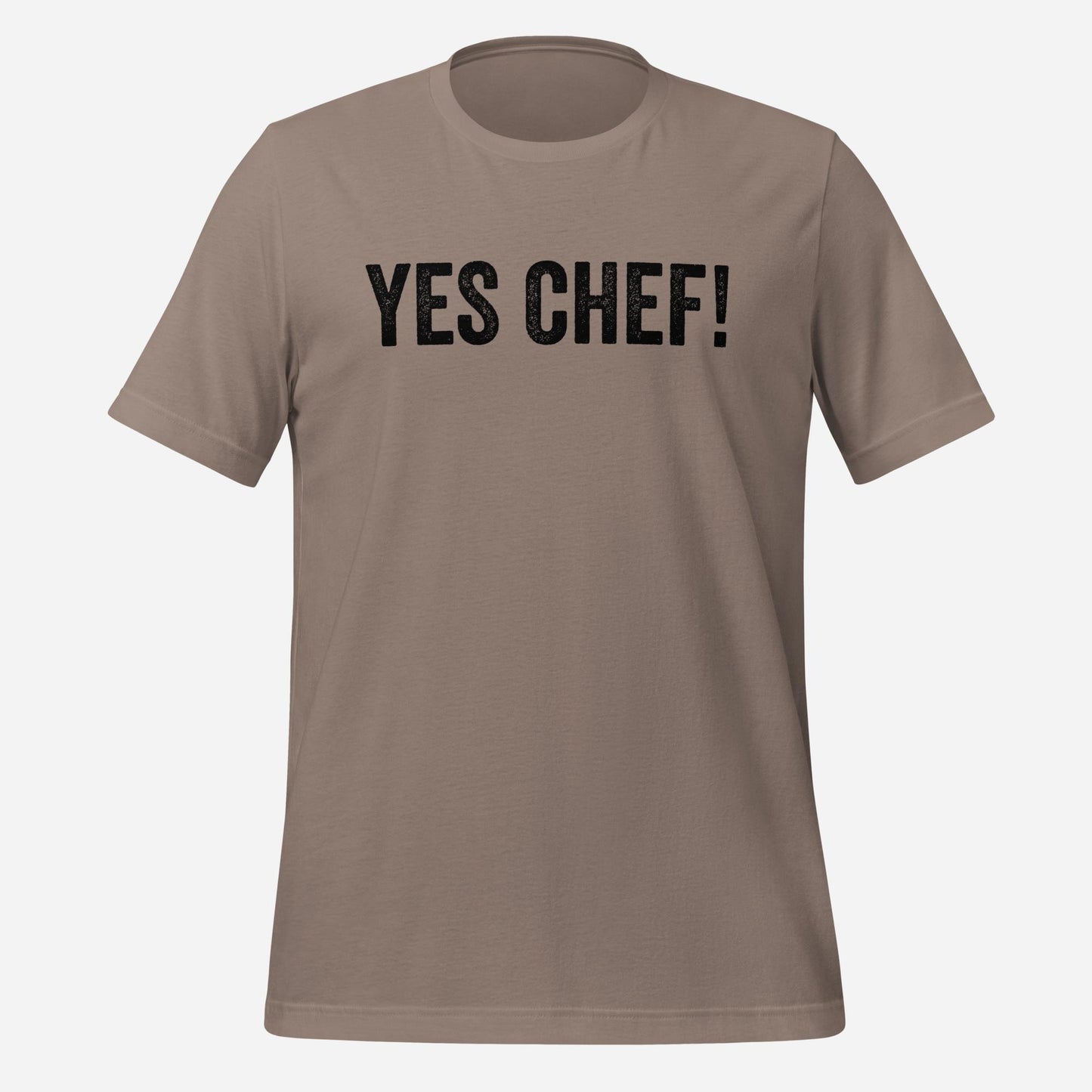 Yes Chef Shirt Bella Canvas Unisex t-shirt