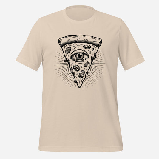 All-Seeing Pizza Unisex Tee