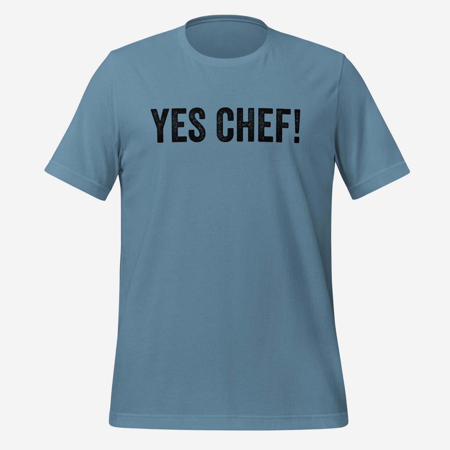 Yes Chef Shirt Bella Canvas Unisex t-shirt