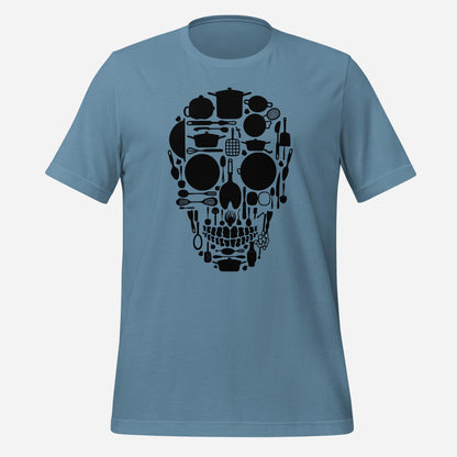 Skull Chef Kitchen Unisex t-shirt