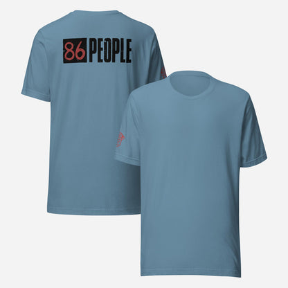 BACK PRINT 86 People ©️Unisex Tee