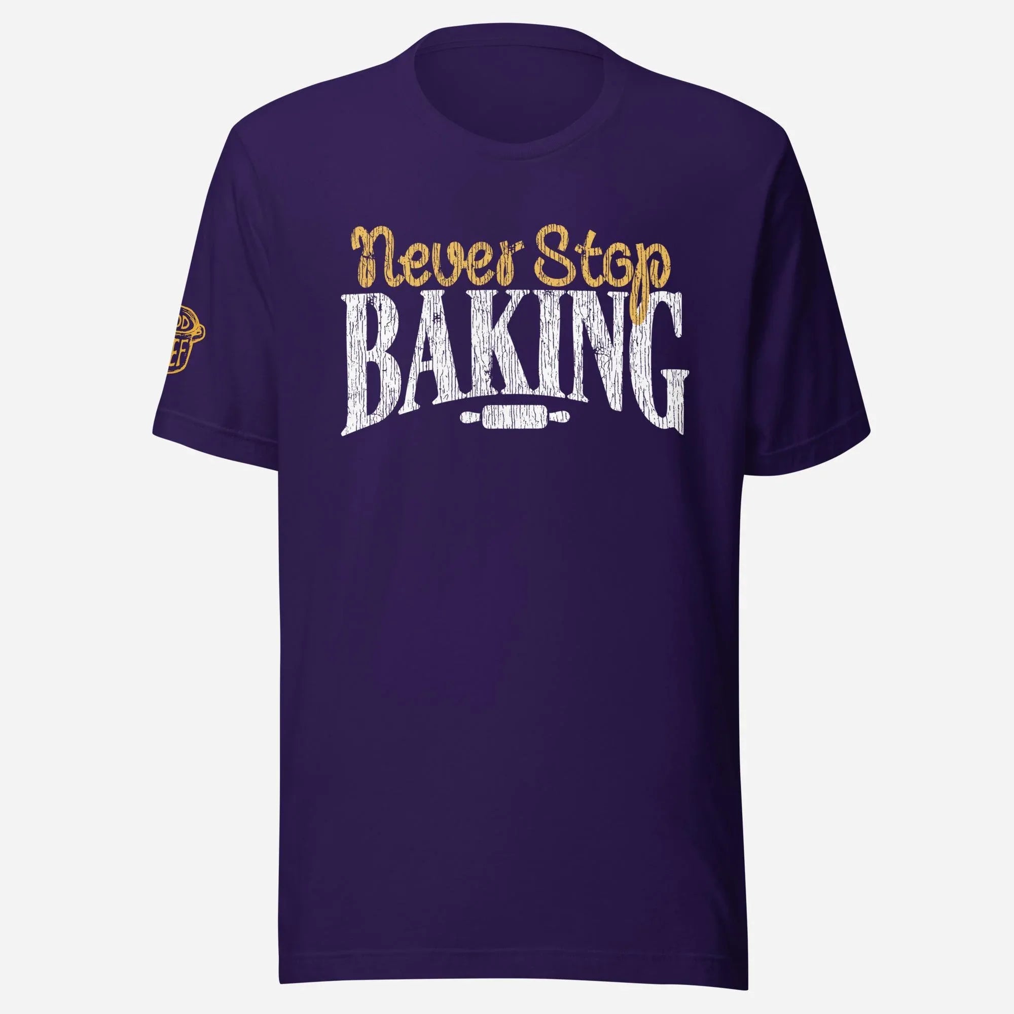 Never Stop Baking Unisex Tee - Odd Chef