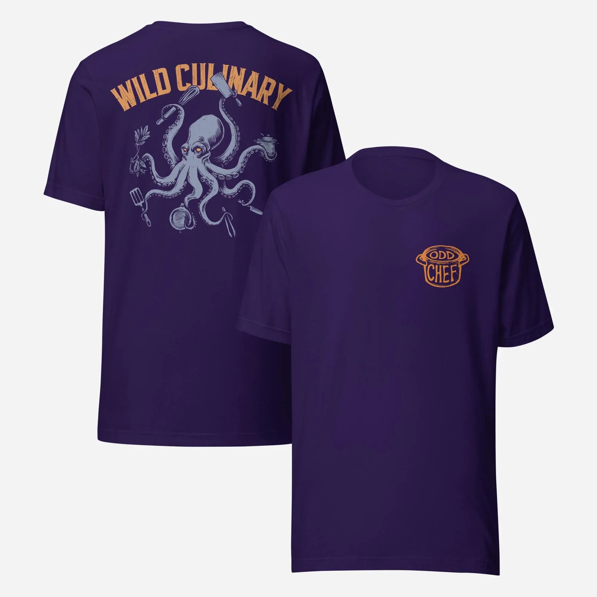 Official BACK PRINT Wild Culinary-Octo Chef Unisex Tee - Odd Chef
