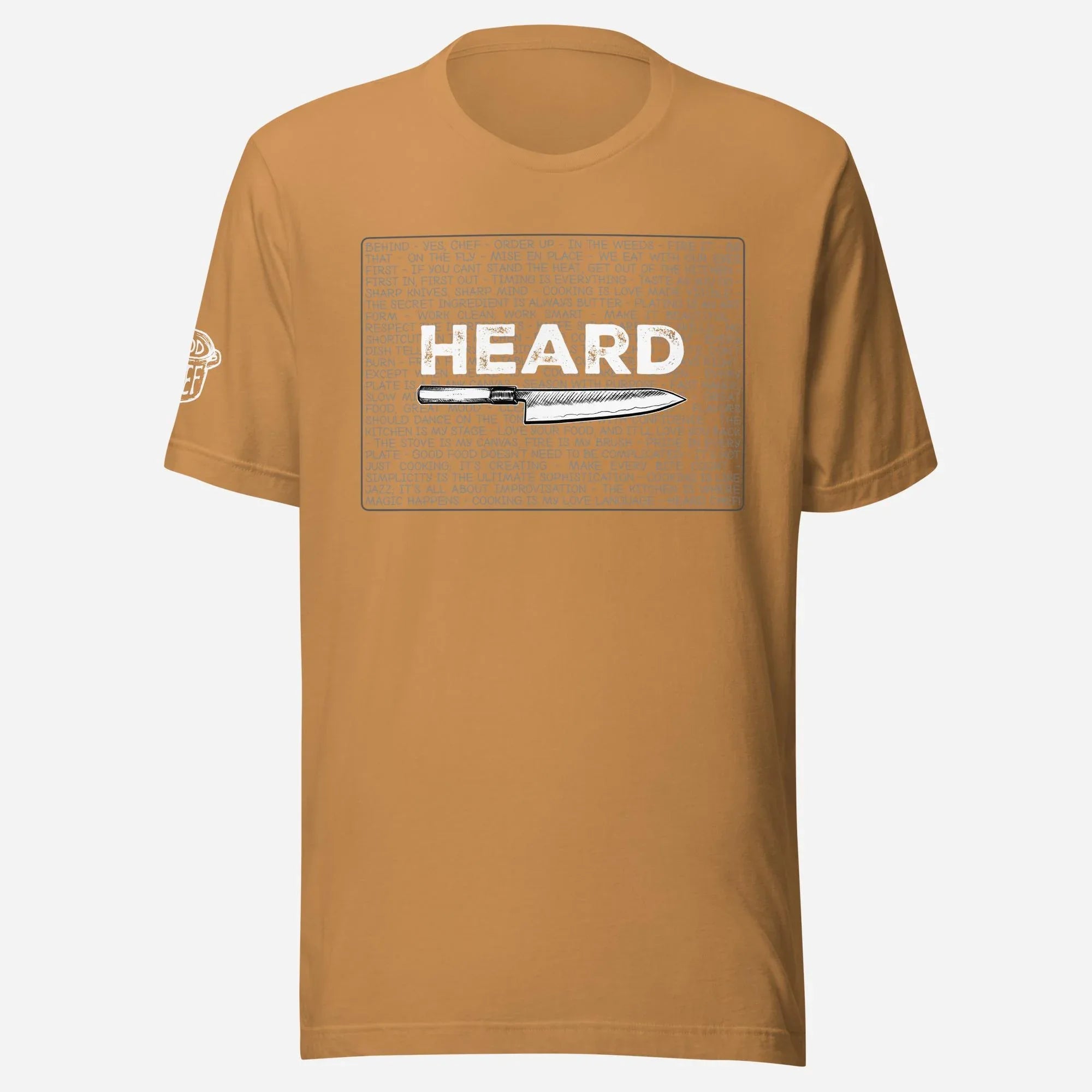 Heard Kitchen Phrase Unisex Tee - Odd Chef