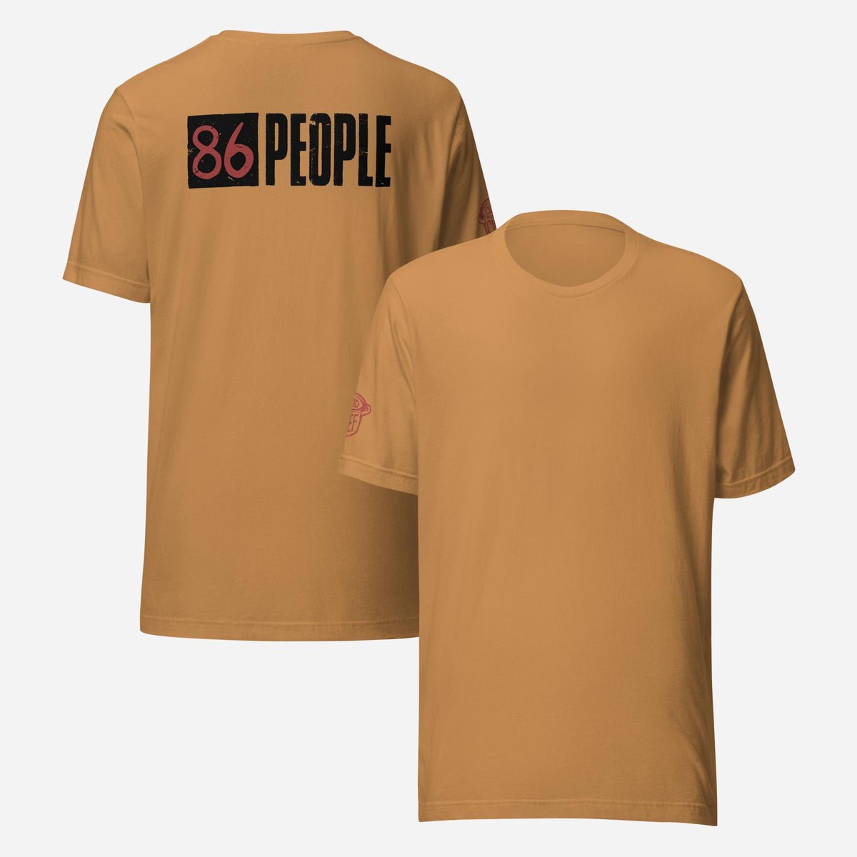 BACK PRINT 86 People ©️Unisex Tee