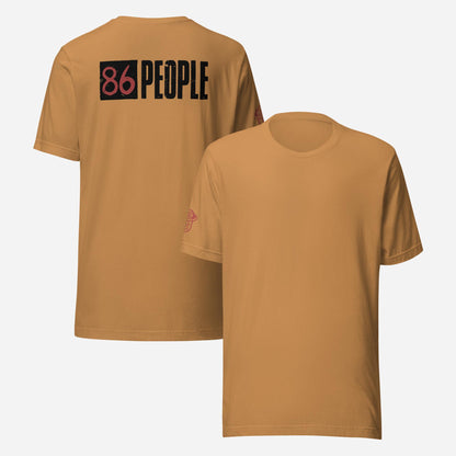 BACK PRINT 86 People ©️Unisex Tee