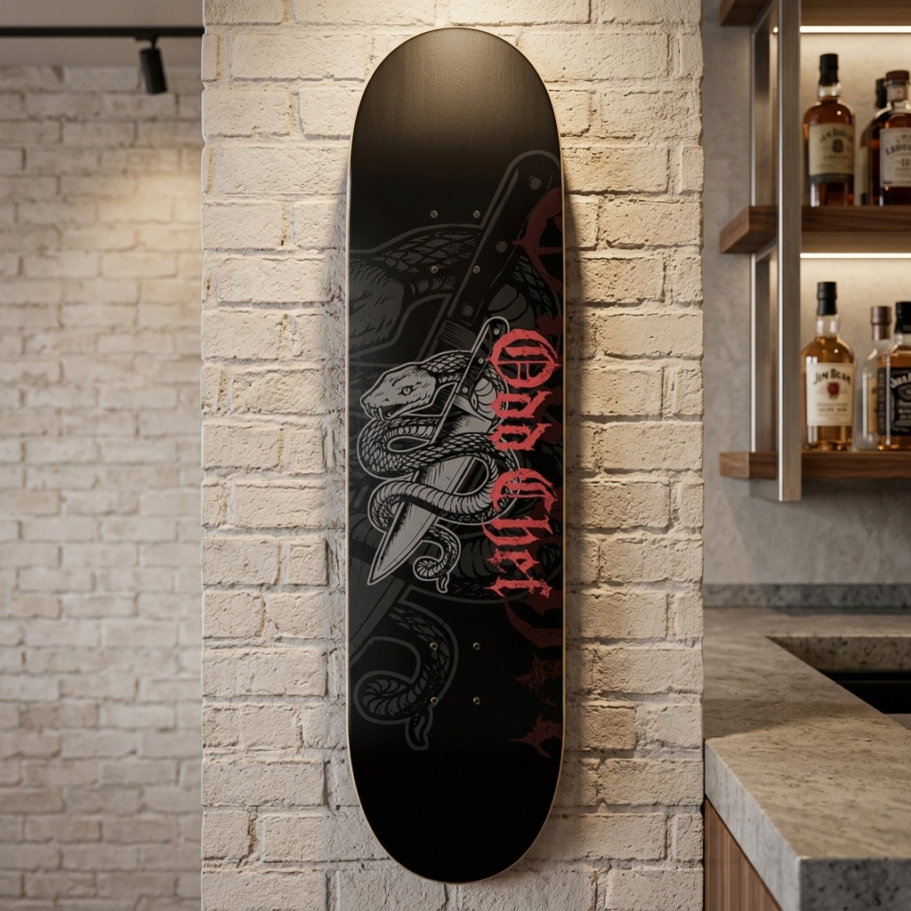 Odd Chef Serpent Skateboard Deck