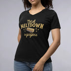 Total Meltdown Women’s Relaxed V-neck Tee - Odd Chef