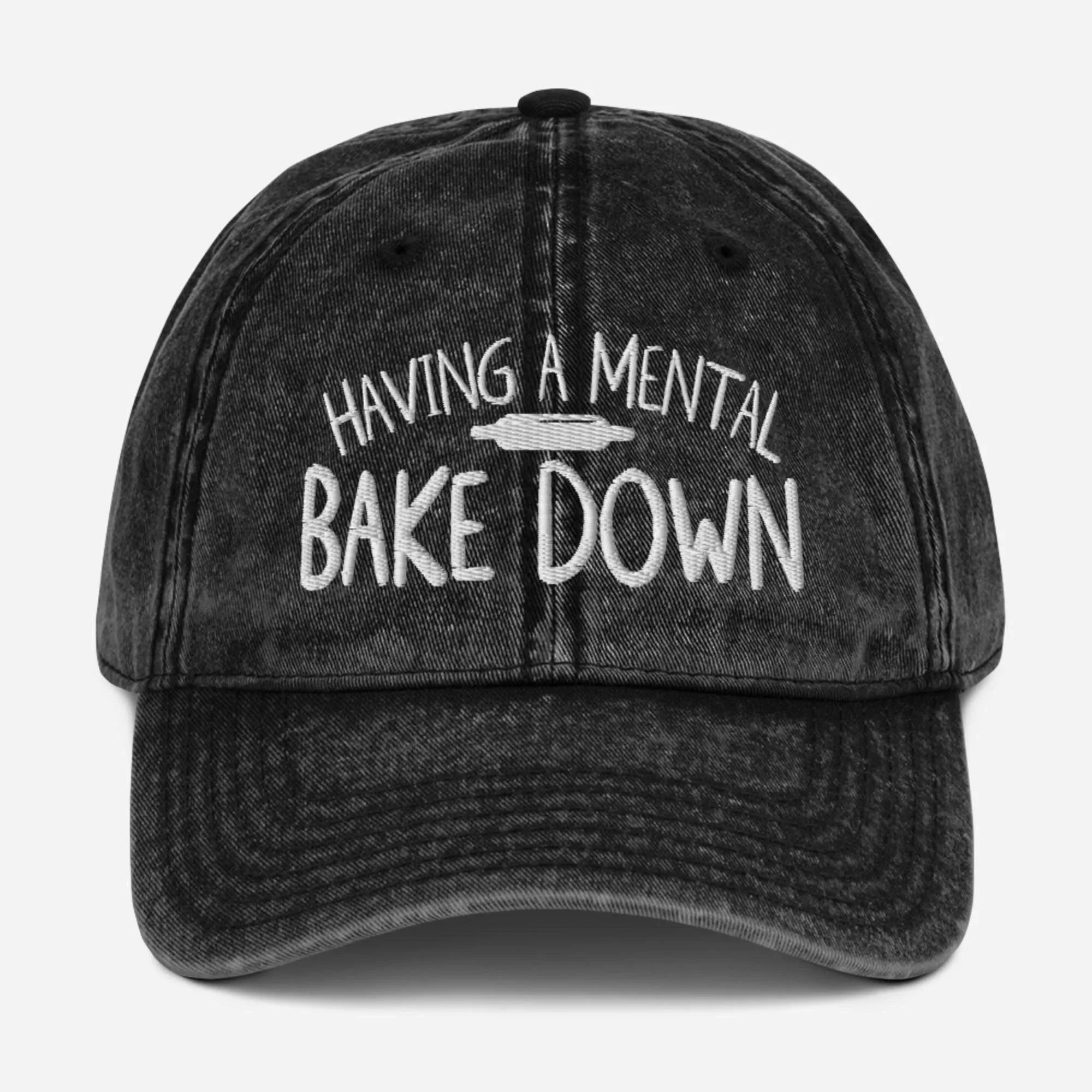 Mental Bake Down Vintage Cotton Twill Hat [Embroidered] - Odd Chef