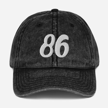 86 Vintage Cotton Twill Cap