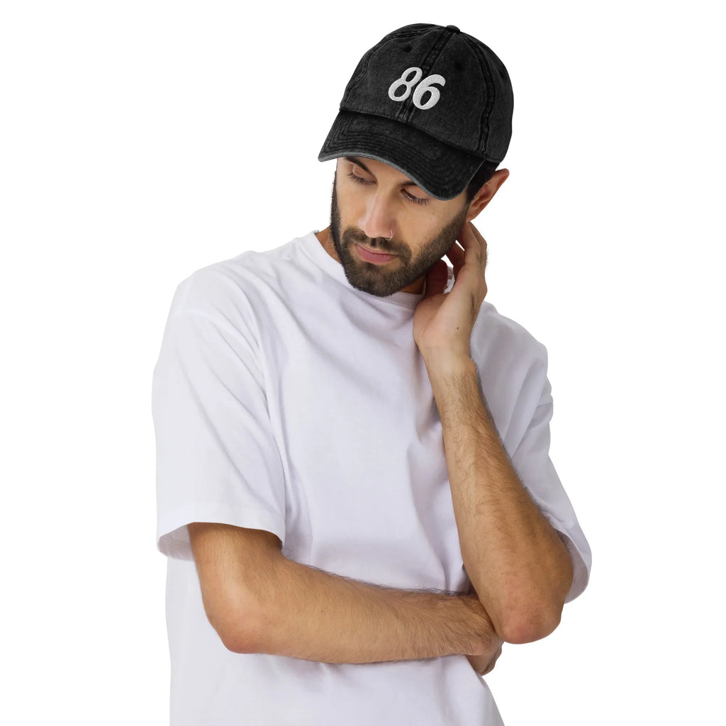 86 Chef Vintage Cotton Twill Hat [Embroidered] - Odd Chef