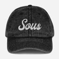 Sous Chef Vintage Cotton Twill Hat [Embroidered] - Odd Chef