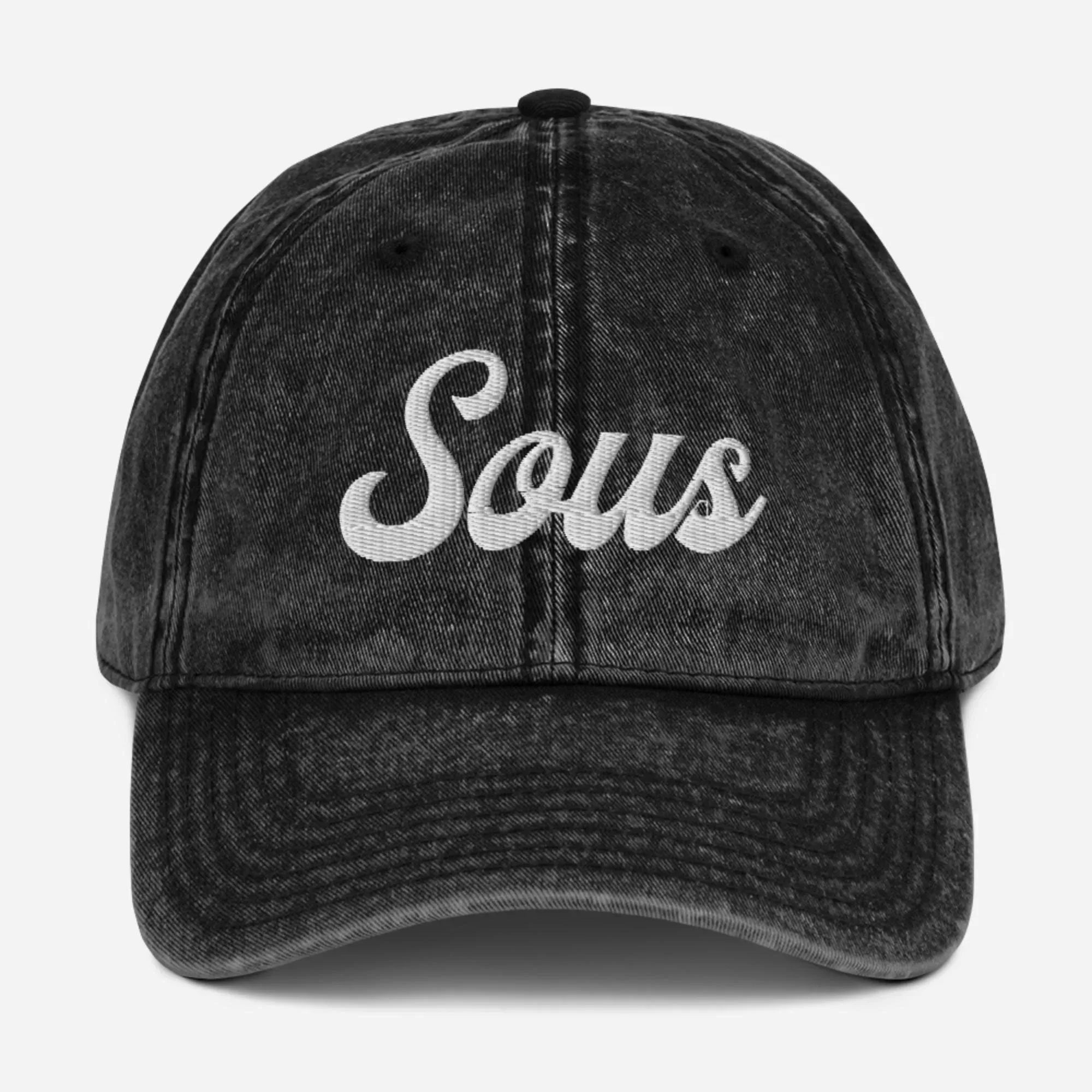Sous Chef Vintage Cotton Twill Hat [Embroidered] - Odd Chef