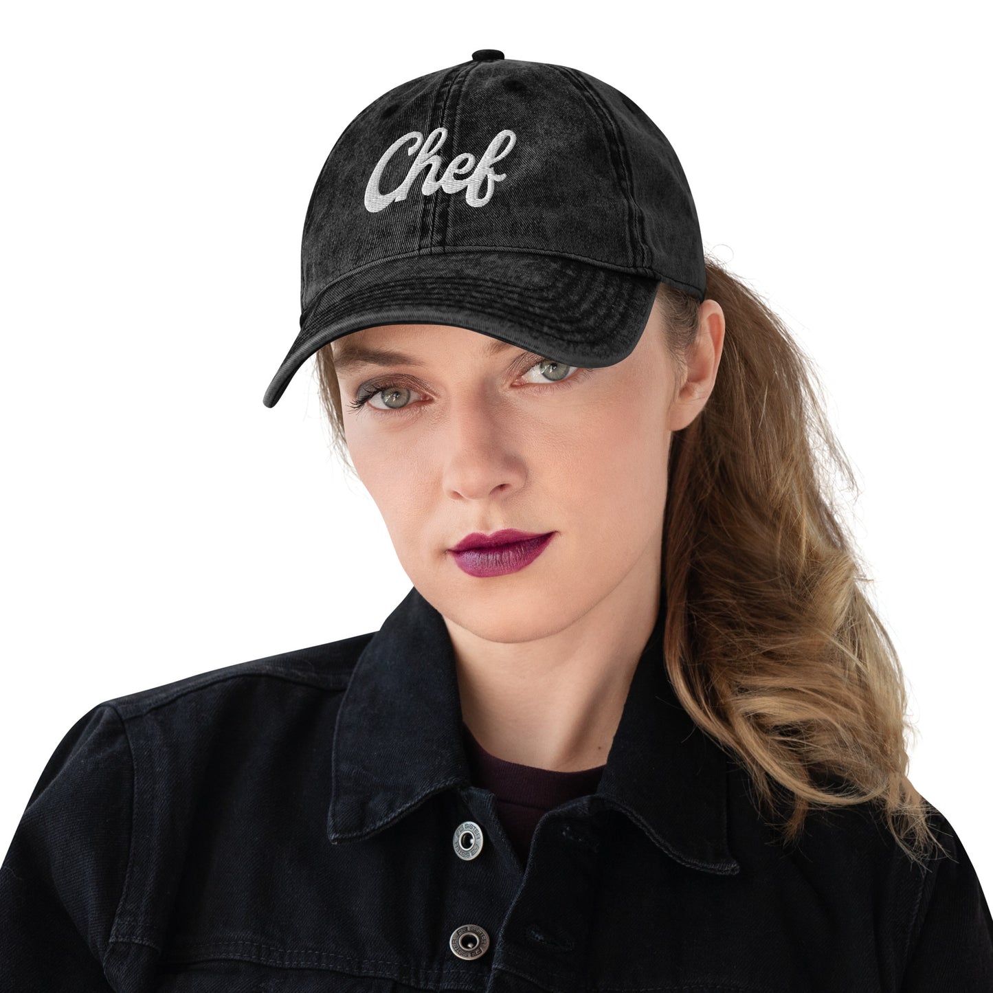 Chef Vintage Cotton Twill Cap