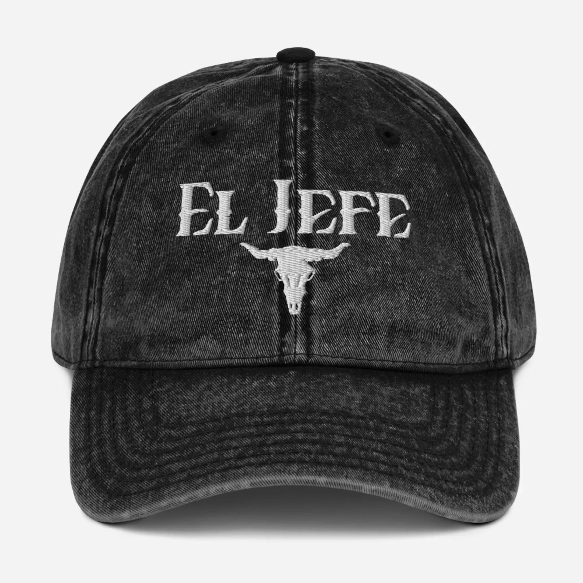 El Jefe Vintage Cotton Twill Hat [Embroidered] - Odd Chef