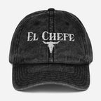 El Chefe Vintage Cotton Twill Cap [Embroidered] - Odd Chef