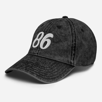 86 Chef Vintage Cotton Twill Hat